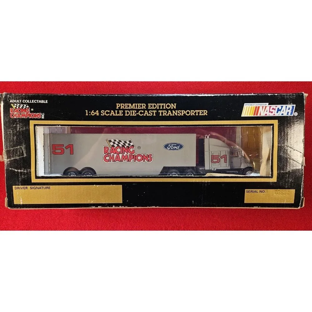 1993 NASCAR TRANSPORTER #51 RACING CHAMPIONS PREMIER‎ LIMITED EDITION 1 OF 7,500